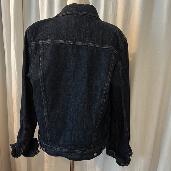 J Crew Denim Jean Jacket , dark indigo wash, women’s size small, EUC - Picture 5 of 12